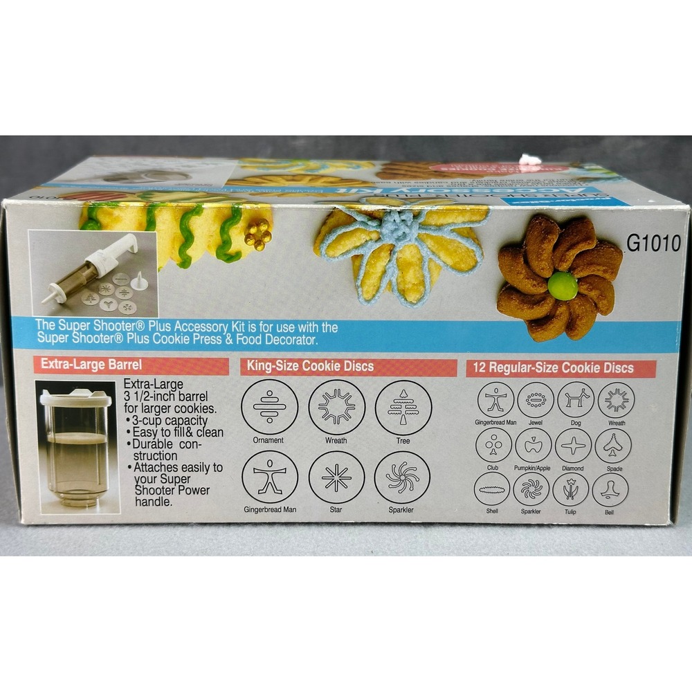 Proctor Silex Salad Shooter Plus Accessory Kit # G1010 ~No Small Dies~ - Picture 4 of 4